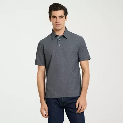 Van Heusen Originals Mens Regular Fit Short Sleeve Polo Shirt