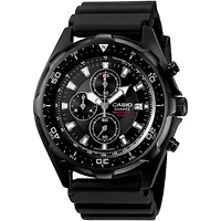 Casio Mens Black Strap Watch Amw330b-1a