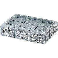 Avanti Galaxy Silver Soap Dish