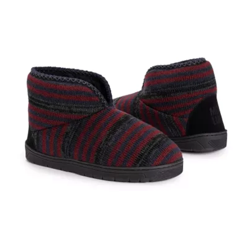 Muk Luks Mens Bootie Slippers