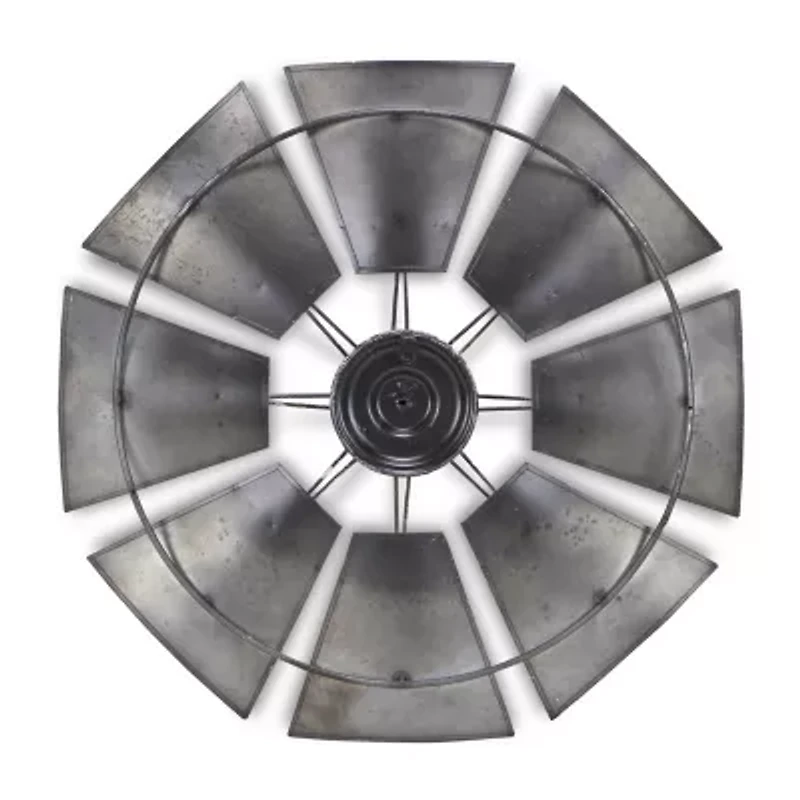 An All Windmill Décor Piece Metal Wall Art
