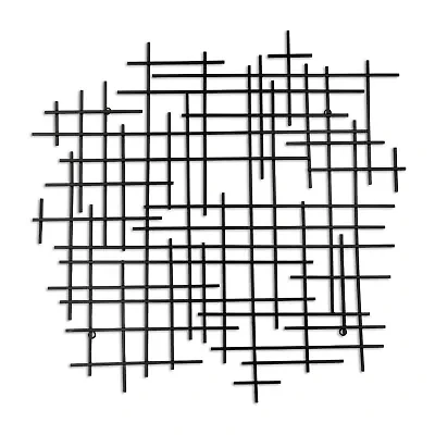 Iquara Small Abstract Metal Wall Art