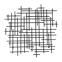 Iquara Small Abstract Metal Wall Art