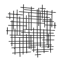 Iquara Small Abstract Metal Wall Art
