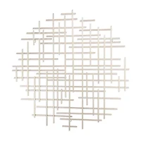 Iquara Small Round Metal Wall Art