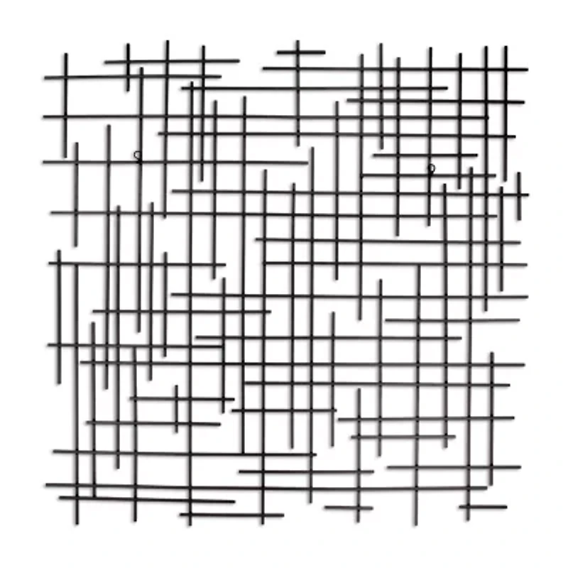 Iquara Large Square Metal Wall Art