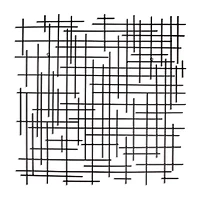 Iquara Large Square Metal Wall Art