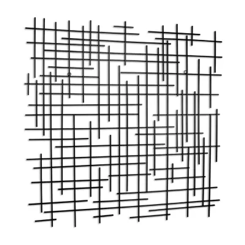 Iquara Large Square Metal Wall Art