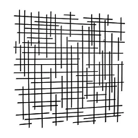Iquara Large Square Metal Wall Art