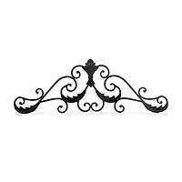 Cheungs 32" Horizontal  Décor With Overlapping Wave Accents Metal Wall Art