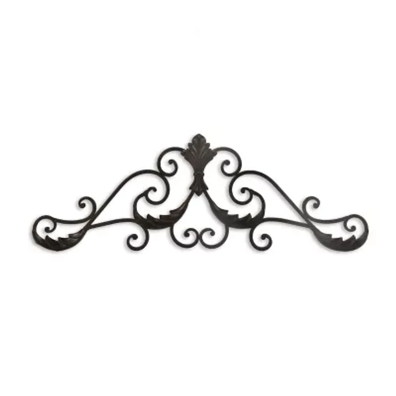 Cheungs 32" Horizontal Décor With Overlapping Wave Accents Metal Wall Art