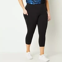 Xersion EverUltra Womens High Rise Quick Dry Plus Cropped Legging