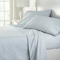 Home Expressions Cool and Crisp Cotton Percale Sheet Set