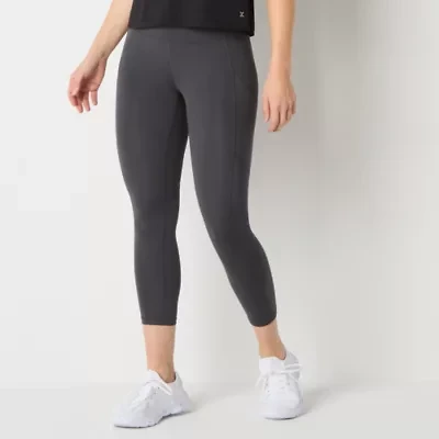 Xersion EverUltra Womens High Rise Quick Dry Cropped Legging