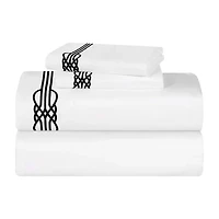 SUPERIOR® Moonlawn Cotton Elegant Embroidery 320tc Deep Pocket Sheet Set