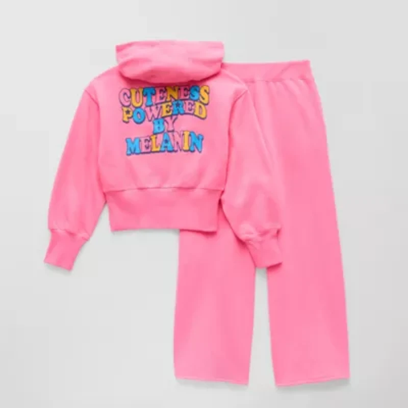 Hope & Wonder Black History Month Zip Up Hoodie Pant Set