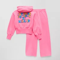 Hope & Wonder Black History Month Zip Up Hoodie Pant Set