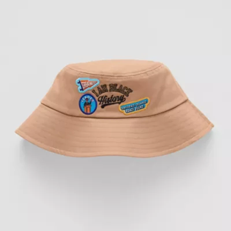 Hope & Wonder Black History Month Patches Bucket Hat