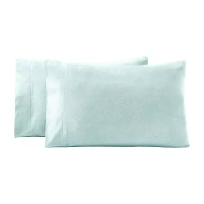 SUPERIOR® Solid Cotton Flannel Heavyweight Warm Pillowcase