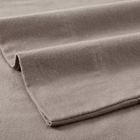 SUPERIOR® Rome Cotton Flannel Solid Warm Deep Pocket Sheet Set