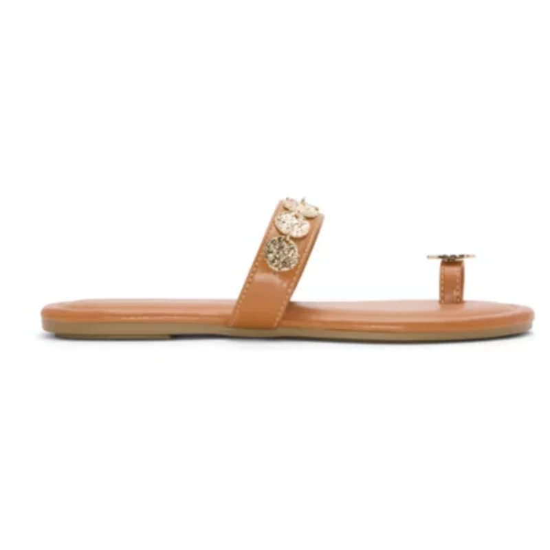 Mia Girl Womens Neutrals Slide Sandals