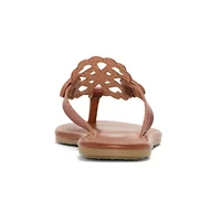 Mia Girl Womens Neutrals Flip-Flops