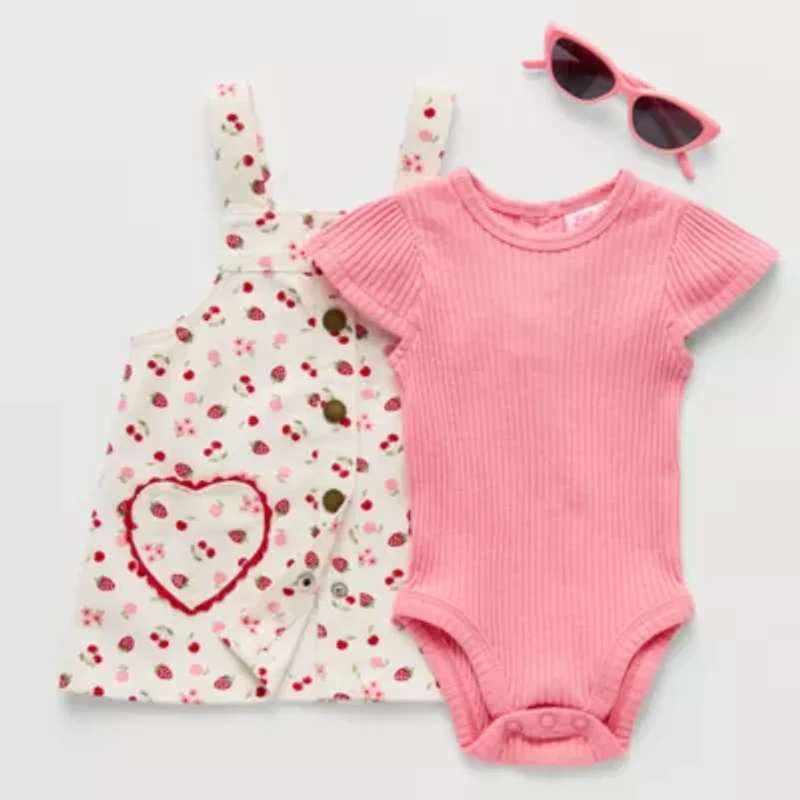 Little Lass Baby Girls Midi 2-pc. Dress Set