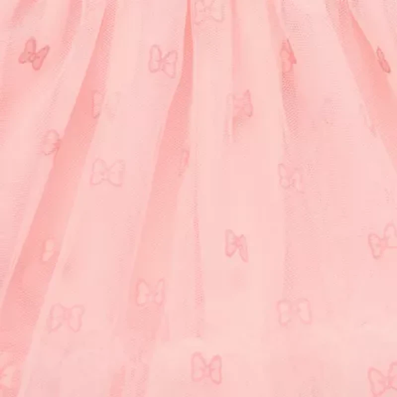 Disney Baby Girls Short Sleeve Minnie Mouse A-Line Dress