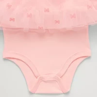 Disney Baby Girls Short Sleeve Minnie Mouse A-Line Dress