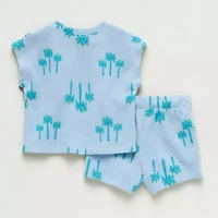 Okie Dokie Baby Boys 2-pc. Short Set