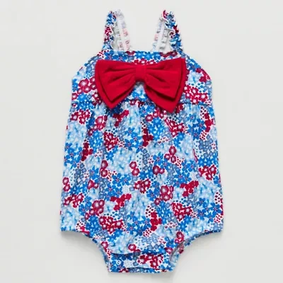 Okie Dokie Baby Girls Sleeveless Romper