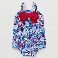 Okie Dokie Baby Girls Sleeveless Romper
