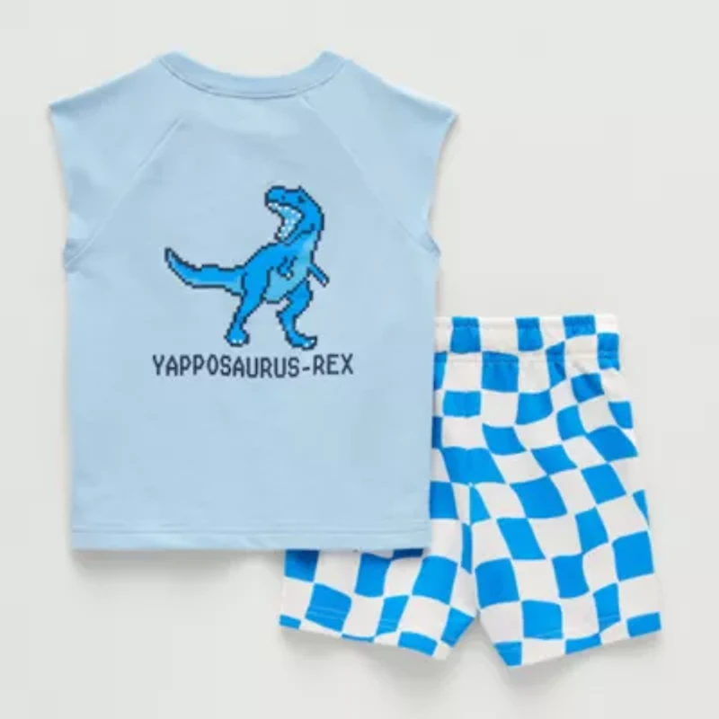 Okie Dokie Toddler & Little Boys 2-pc. Short Set