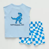 Okie Dokie Toddler & Little Boys 2-pc. Short Set