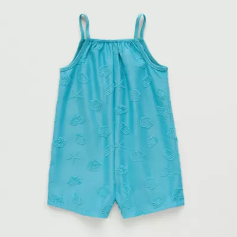 Okie Dokie Toddler & Little Girls Sleeveless Romper