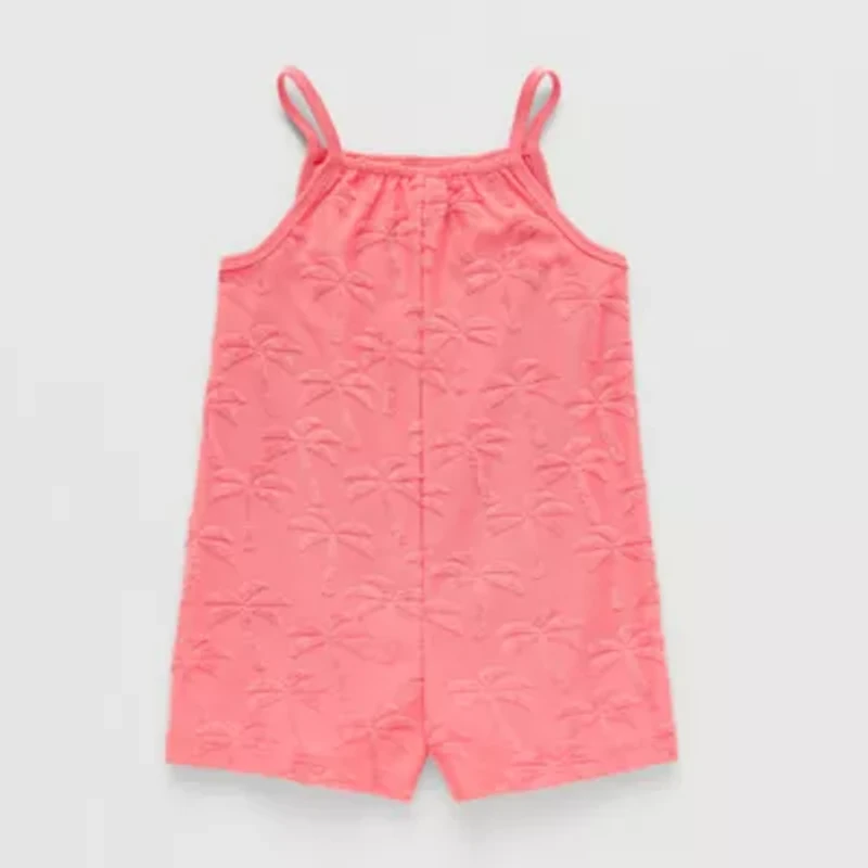 Okie Dokie Toddler & Little Girls Sleeveless Romper