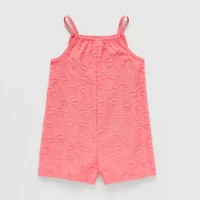 Okie Dokie Toddler & Little Girls Sleeveless Romper