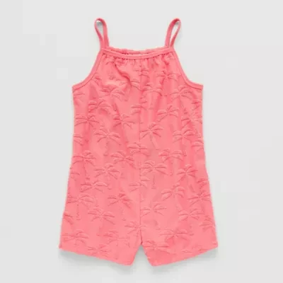 Okie Dokie Toddler & Little Girls Sleeveless Romper
