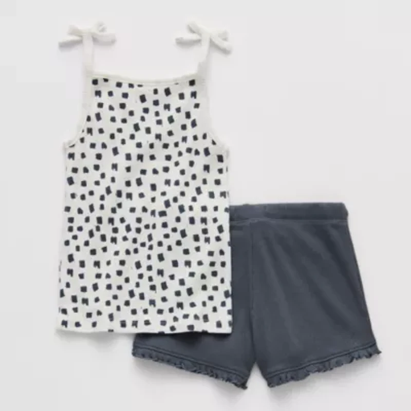 Okie Dokie Toddler & Little Girls 2-pc. Short Set