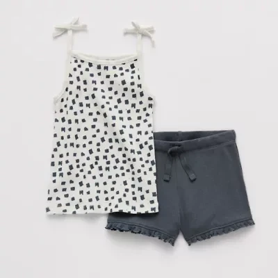 Okie Dokie Toddler & Little Girls 2-pc. Short Set