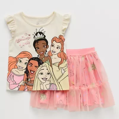 Disney Toddler Girls 2-pc. Princess Skirt Set