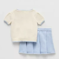 Little Lass Toddler Girls 2-pc. Skirt Set