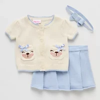 Little Lass Toddler Girls 2-pc. Skirt Set