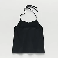 Thereabouts Little & Big Kid Girls Halter Neck Sleeveless Tank Top
