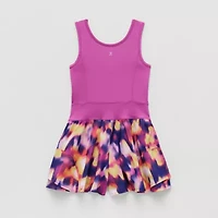 Xersion Big Kid Girls Sleeveless Romper