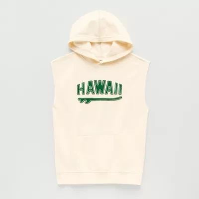 Thereabouts Little & Big Kid Boys Sleeveless Fleece Hoodie