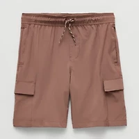 Thereabouts Cargo Little & Big Kid Boys Moisture Wicking Hybrid Short