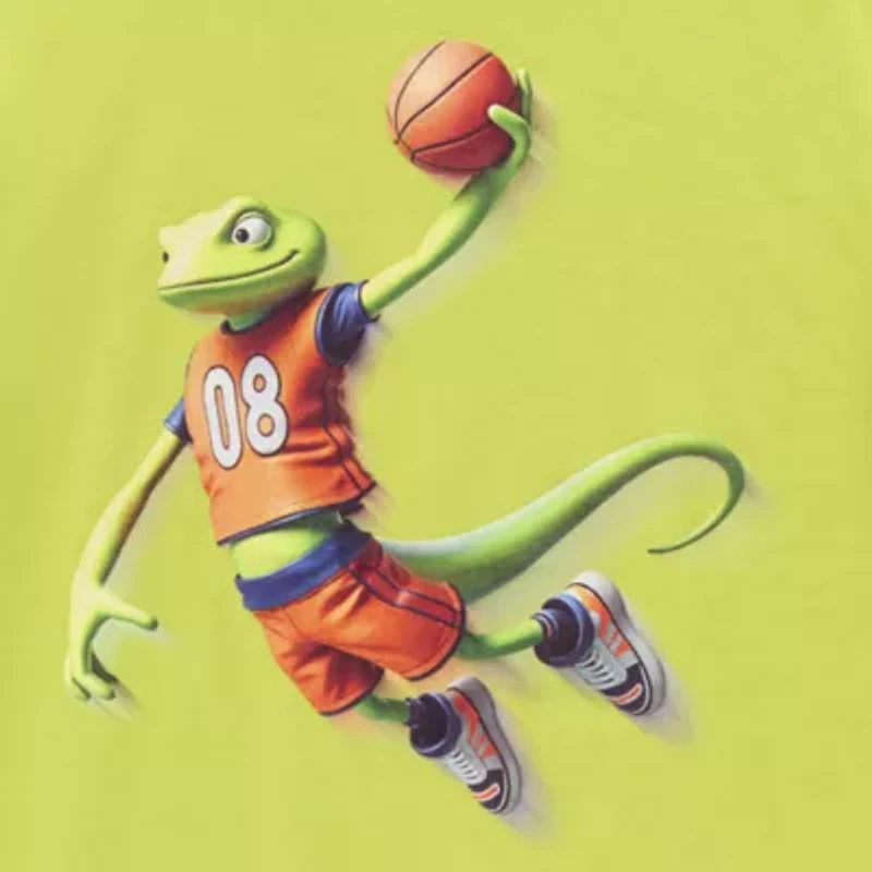 Xersion Little & Big Kid Boys Crew Neck Short Sleeve Regular Fit Graphic T-Shirt