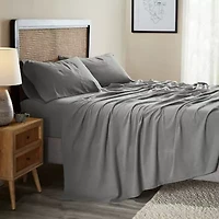 SUPERIOR® Orion Linen Garment Washed Soft Deep Pocket Sheet Set