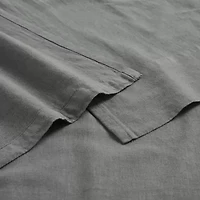 SUPERIOR® Orion Linen Garment Washed Soft Deep Pocket Sheet Set